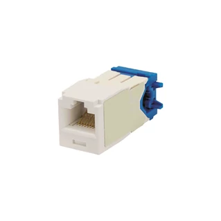 PANDUIT Mini-Com TX6A Category 6A UTP betét oldalsó kábelbevezetéssel, fehér
