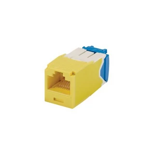 PANDUIT Mini-Com TX6A standard Category 6A UTP betét, sárga