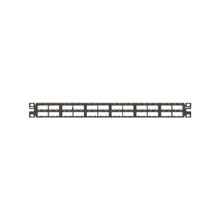 PANDUIT 48 portos nagy sűrűségű Mini-Com moduláris patch panel, feliratozható, 1U