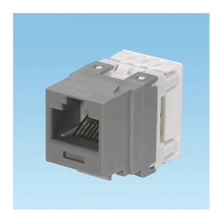 PANDUIT NetKey Cat.6 UTP keystone csatlakozó betét, szürke