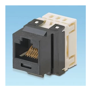 PANDUIT NetKey Cat.6 UTP keystone csatlakozó betét, lila