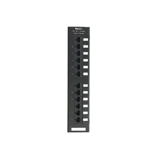 PANDUIT NetKey Category 6 punchdown patch panel, 12 portos, egyenes kialakítású