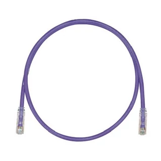 PANDUIT NetKey Category 6 UTP patch kábel, lila, L=5m