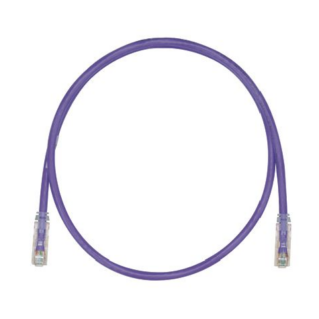 PANDUIT NetKey Category 6 UTP patch kábel, lila, L=5m