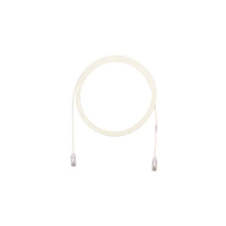 PANDUIT TX6-28 Category 6 (28AWG, extravékony) UTP patch kábel, fehér, L=0.2 méter