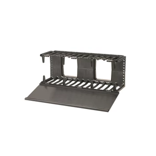PANDUIT NetManager nagy kapacitású 19" kábelrendező, front oldali, 4U magas