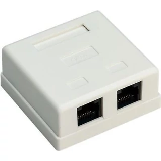 RJ45-ös dupla fali alj Cat.5e UTP