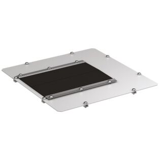 ZPAS A típusú panel kefés kábelbevezetéssel tetőlemezbe, vagy alsó szekrénylemezbe