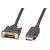 EFB DisplayPort/DVI-D 24+1 kábel, Full HD, 5 méter