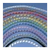 PANDUIT Spiral Wrap polietilén kábel rendező spirálcső tekercs, piros, D=6.4 mm, L=30.5 méter