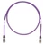 PANDUIT TX6A árnyékolt Category 6A 10Gig S/FTP patch kábel, lila, L=0.5 méter