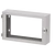 ZPAS Z-CUBE 19&quot; 6U magas 600x150 mm egyrészes üvegajtós hálózati faliszekrény bővítő egység