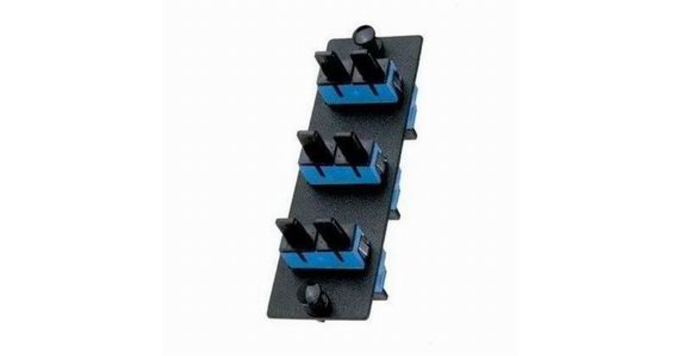 Panduit Opticom SC Fiber Adapter Panel (FAP), 3xSC duplex, SM OS2 ...