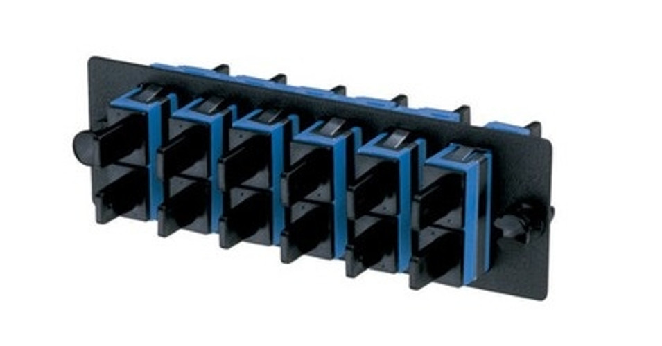 Panduit Opticom SC Fiber Adapter Panel (FAP), 6xSC duplex, SM OS2 ...